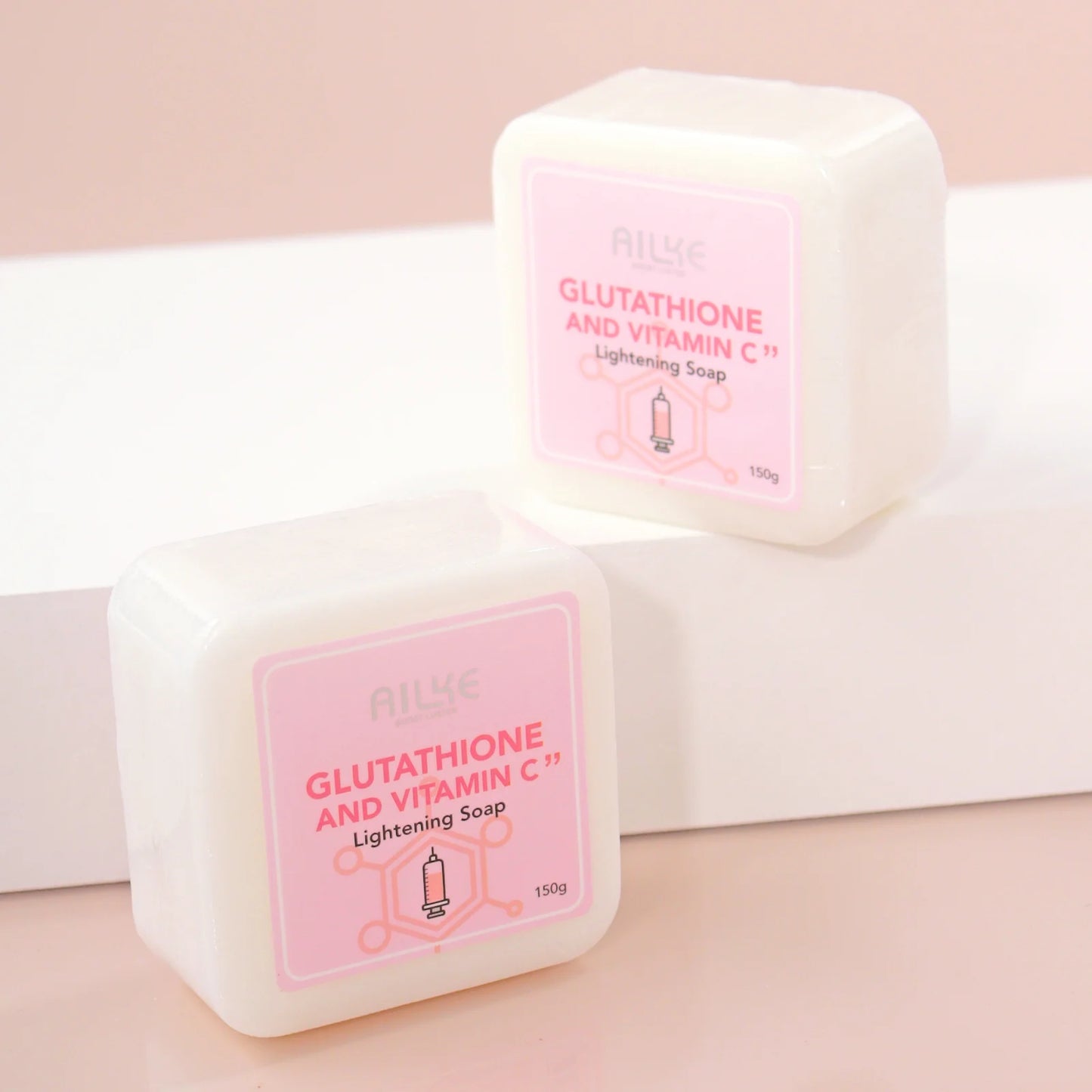 AILKE Whitening Skin Care Set, With Glutathion Vitamin C, Brighter Smoother Skin, Reduce Dark Spots, Clean Skin, Moisturizing