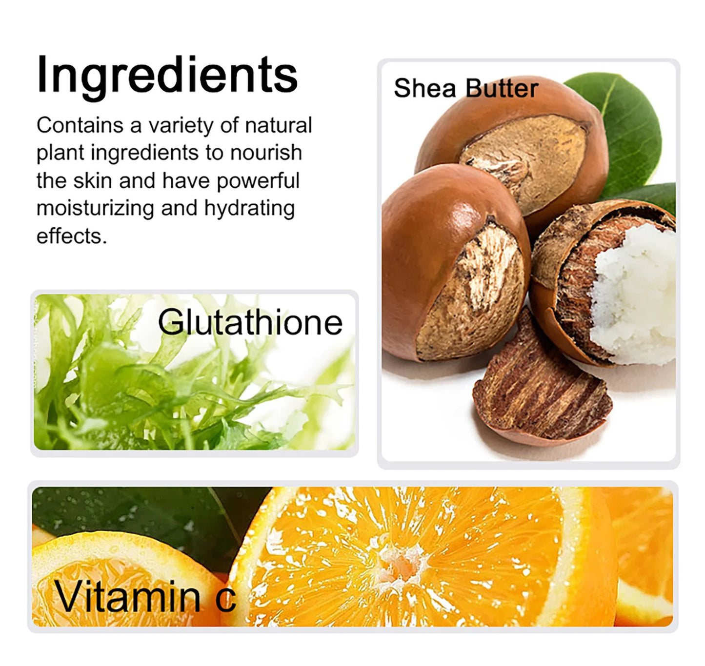 AILKE Whitening Skin Care Set, With Glutathion Vitamin C, Brighter Smoother Skin, Reduce Dark Spots, Clean Skin, Moisturizing