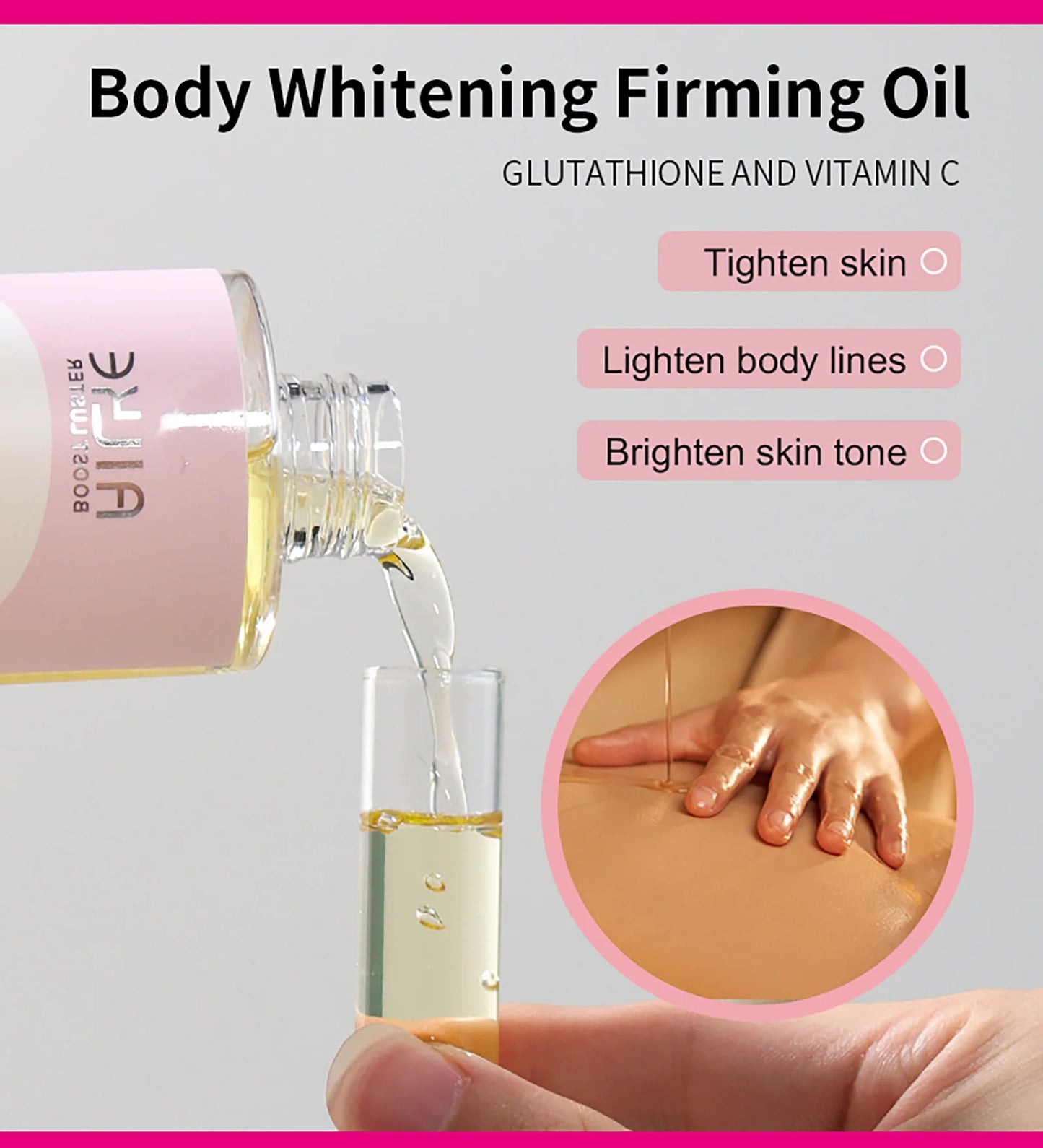 AILKE Whitening Skin Care Set, With Glutathion Vitamin C, Brighter Smoother Skin, Reduce Dark Spots, Clean Skin, Moisturizing