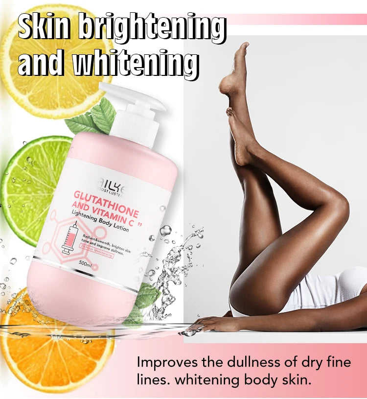 AILKE Whitening Skin Care Set, With Glutathion Vitamin C, Brighter Smoother Skin, Reduce Dark Spots, Clean Skin, Moisturizing